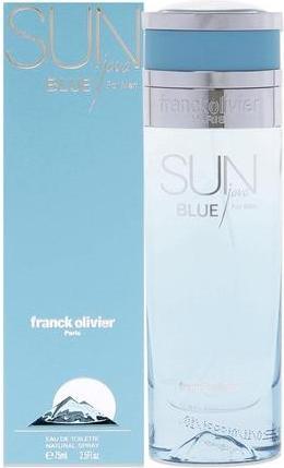 Actual product image Franck Olivier Sun Java Blue by Eau de Toilette Spray 75 ml (Eau de toilette, 75 ml)