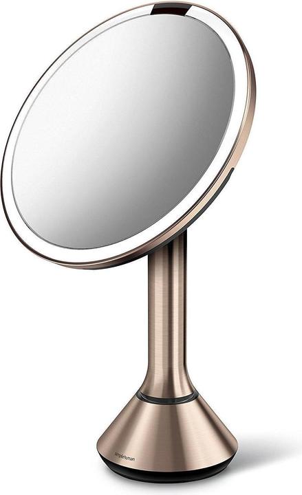 Simplehuman Sensor mirror 20cm rose gold (Ø 20 cm)