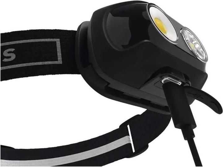 Actual product image Emos COB LED rechargeable headlamp P3542, 500lm, 130m, Li-pol 1200 mAh (500 lm)