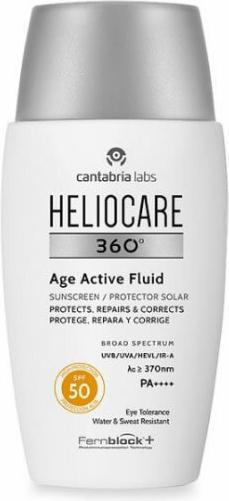 Heliocare 360 Age Active Fluid Spf50 50ml (Sonnencreme, SPF 50, 50 ml)