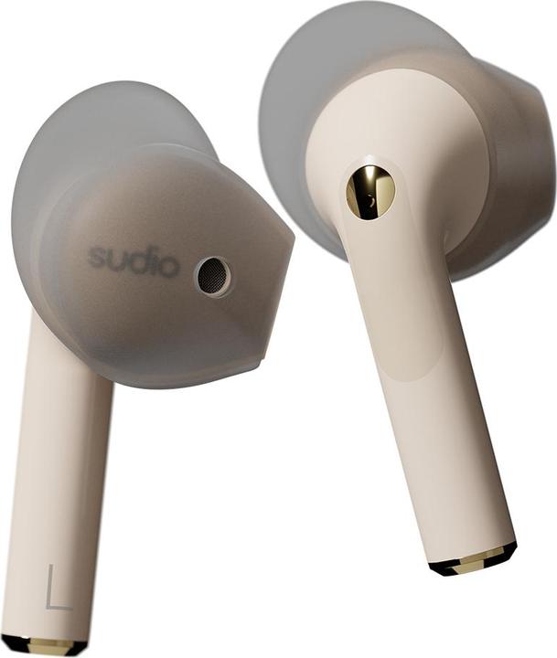 Actual product image Sudio Nio Headset Stereo (TWS) In-ear Calls/Music Bluetooth Sand (20 h, Wireless)