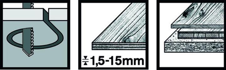 Produktbild Bosch Professional Zubehör Stichsägeblatt T 101 AO Clean for Wood, 5er-Pack