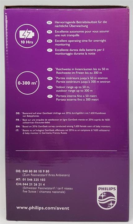 Produktbild Philips Avent Video (Babyphone mit Kamera, 300 m)
