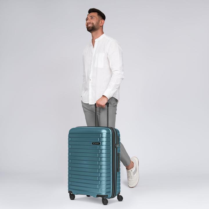 Image du produit Pactastic Collection 04 THE MEDIUM + 4 roues Trolley M 66 cm avec soufflet extensible (67 l, M (50 - 90l))