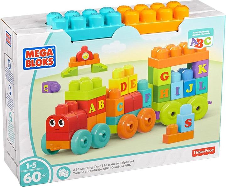 Mega Bloks ABC Leren Trein (60 stuks)