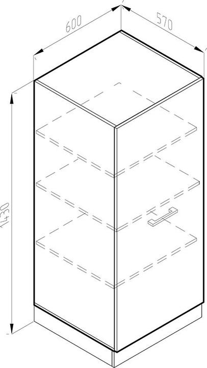 Actual product image Vicco Hochschrank R-Line