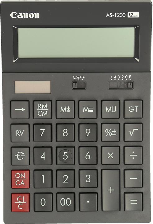 Actual product image Canon As-1200 (Solar cells, Batteries)
