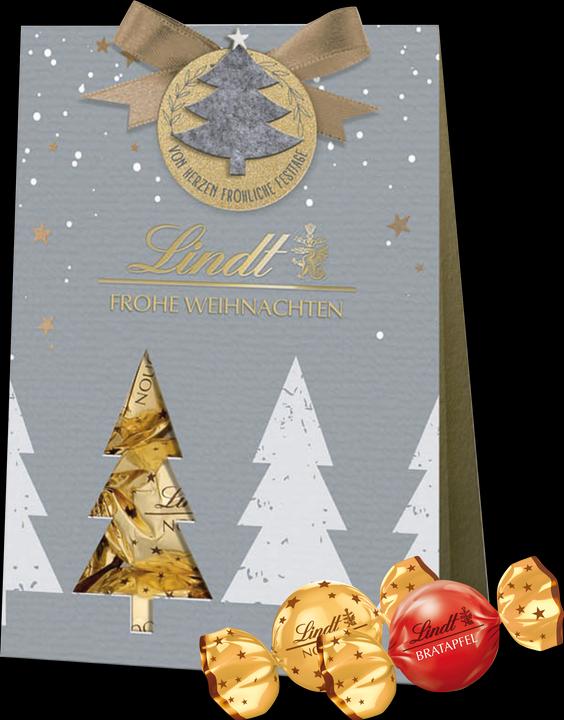 Produktbild Lindt Weihnachtspralinen Süsse Adventszeit Taschen Edition (137 g)