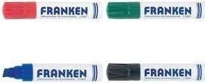 Produktbild Franken Jumbo-Marker nachfüllbar (Blau, 12 mm, 4 x)