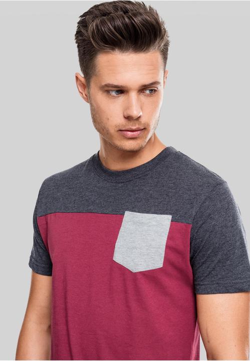 Immagine prodotto Urban Classics Tee tascabile a 3 toni (S)