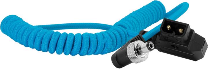 Immagine prodotto Kondor Blue Cavo a spirale da D-Tap a bloccaggio DC 2,1MM ad angolo retto (0.81 m)