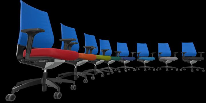 Immagine prodotto Dauphin Sedia girevole da ufficio X-Code