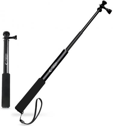 Actual product image Tech-Protect GA100 Monopad & Selfie Stick for GoPro / DJI - Black