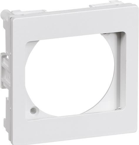 Produktbild LK Clic'line® overgangsramme lavfor kanaldåse 1,5 modultil OPUS®66 indsats, hvid