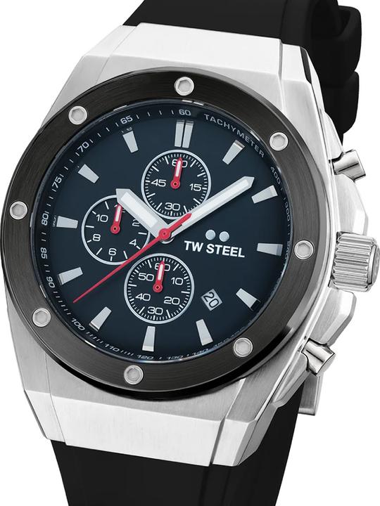 Image du produit TW-Steel CE4104 CEO Tech Chronographe Montre Homme 44mm 10ATM (Chronographe, 44 mm)