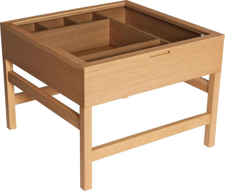 Image du produit Hübsch Table basse Glitz Naturelle (60 x 60 x 45 cm)