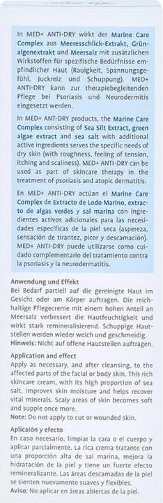 Image du produit La Mer Med+ Anti-Dry Meersalzcreme ohne Parfum (Crème pour le corps, 50 ml)