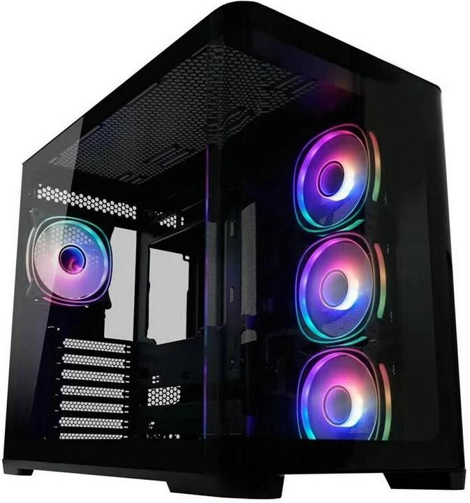 LC-Power Boîtier 8001B Pro-Storm Dark sans alimentation électrique (ATX)