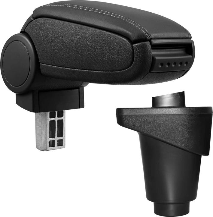 Image du produit Pro-Tec Accoudoir central Fiat 500L avec compartiment de rangement Similicuir noir