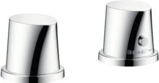 Produktbild hansgrohe AXOR Starck Organic 2-Loch Wannenrandarmatur mit Thermostat