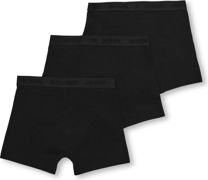 Immagine prodotto Only & Sons Osjfitz Solid Black Boxer 3pk. Acc Noos (146)
