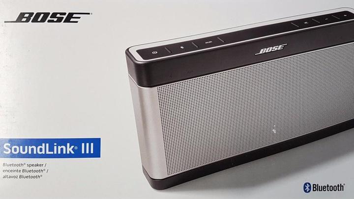 Image du produit Bose SoundLink Bluetooth III, appareil mobile (14 h, Fonctionnement sur batterie, Fonctionnement sur secteur)