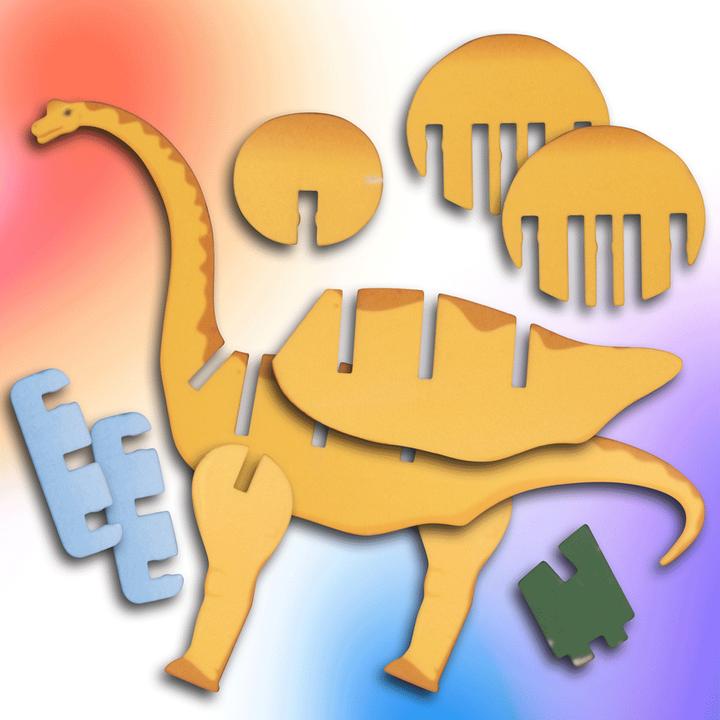 Produktbild Escape Welt Brontosaurus - 3D Holzmodell (19 Teile)