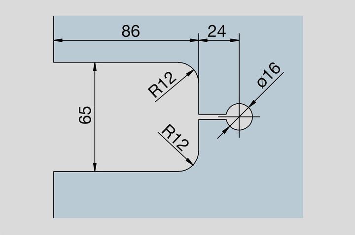 Productafbeelding Dormakaba Draaideurscharnieren TENSOR