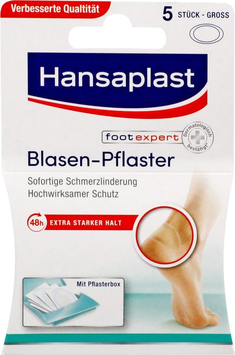 Actual product image Hansaplast Blister plaster large for heels, 5 pcs. plasters (5 x)