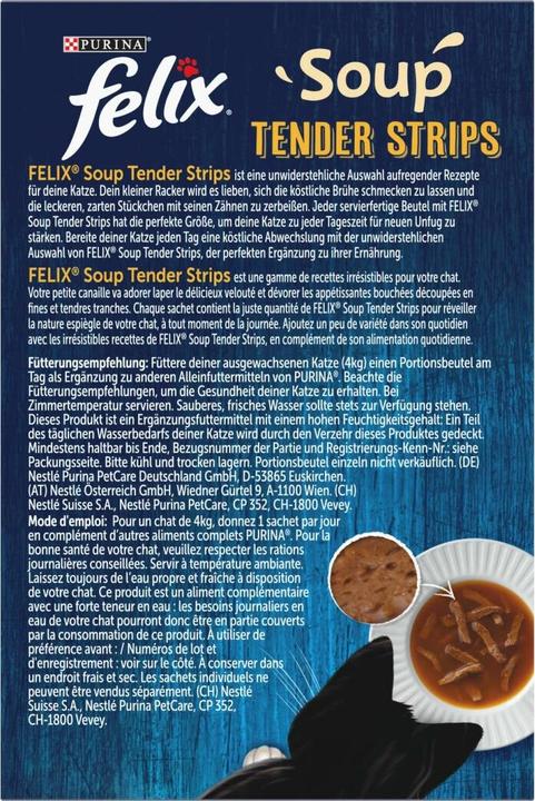 Produktbild Felix Soup Geschmacksvielfalt vom Land (Adult, 6 Stk., 288 g)