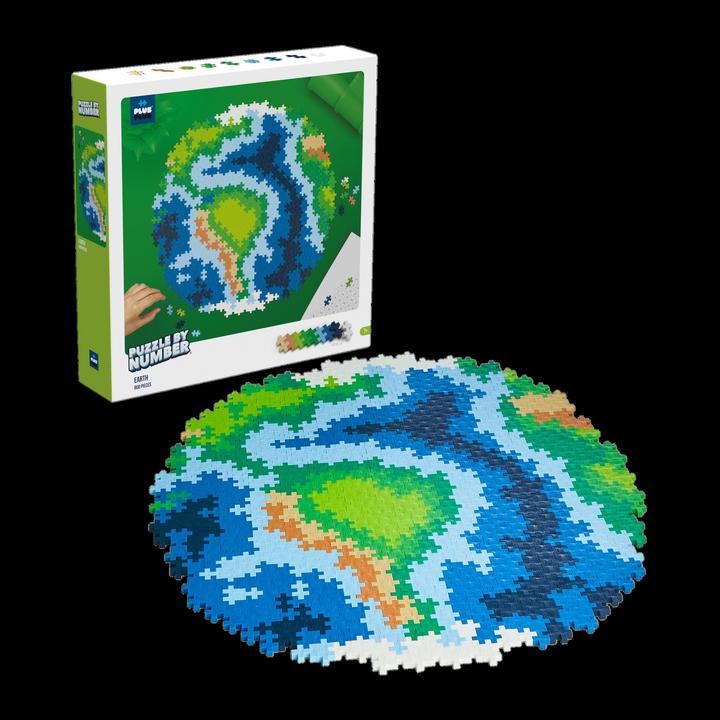 Image du produit Plus-Plus Puzzle By Number Earth 800pcs - (3914) (800 pièces)