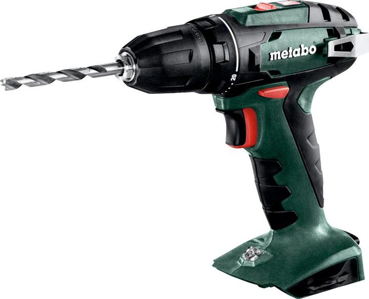Metabo Akku-Bohrschrauber 18V BS 18, ohne Akku und Ladegert (Akkubetrieb)