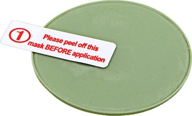 Image du produit Ueli Express Support autocollant Apple AirTag en silicone Noir