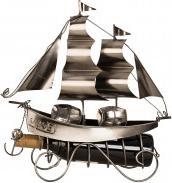 Immagine prodotto IKO Portabottiglie "nave a vela" h = 38,5 cm (Portabottiglie da vino)