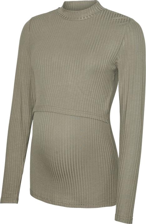 Mamalicious Normal geschnitten Rundhals Top Bluse