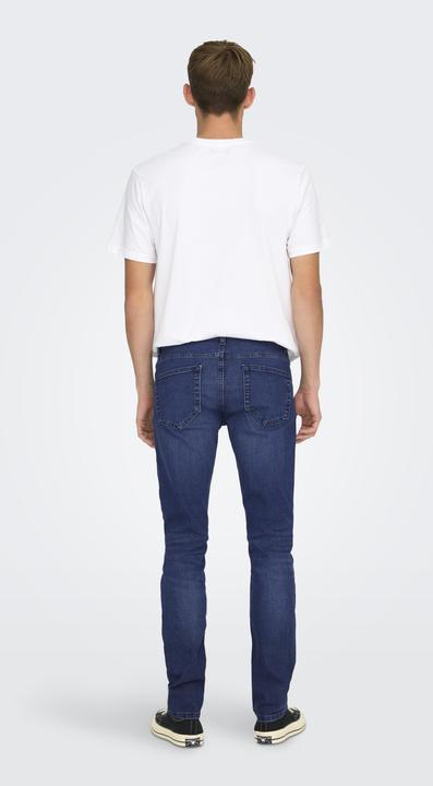Produktbild Only & Sons Slim Fit Mid Rise Jeans Slim Fit Jeans (34)