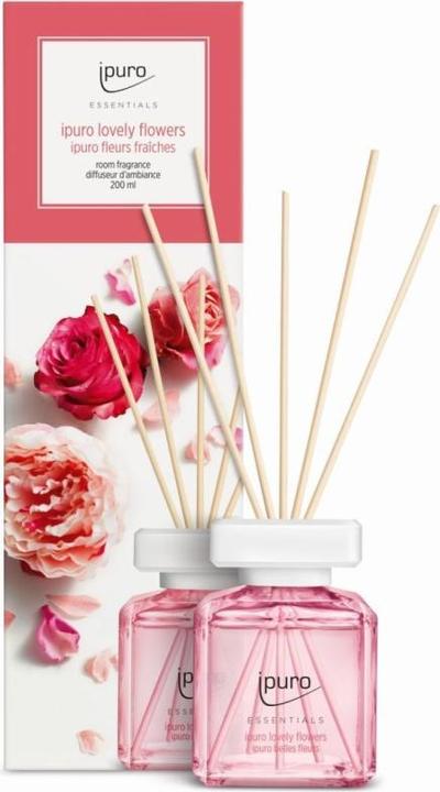 Produktbild Ipuro erfrischender lovely flowers Raumduft - dezenter Raumerfrischer mit frischen & blumige