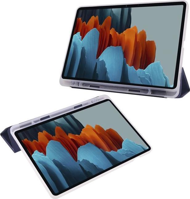 Actual product image MU Classic Triple foldable case with stylus holder (Galaxy Tab S7)
