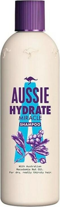 Aussie Miracle Moist (300 ml, Shampoing liquide)