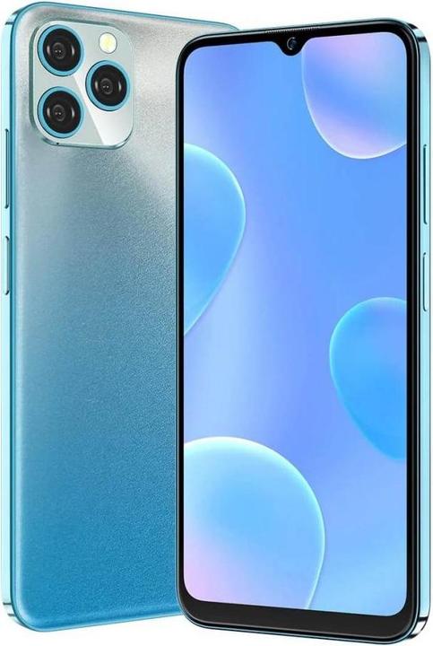 Immagine prodotto Blackview A95 (Double Sim, 6.528" - 128 Go, 8 Go RAM) Bleu (128 GB, Blu, 6.53", 20 Mpx, 4G)