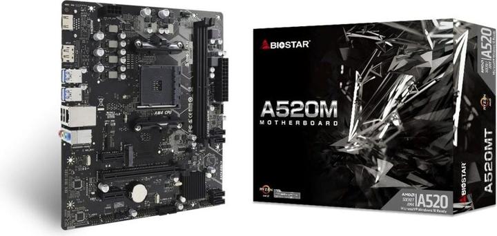 Biostar A520MT (AM4, AMD A520, mATX)