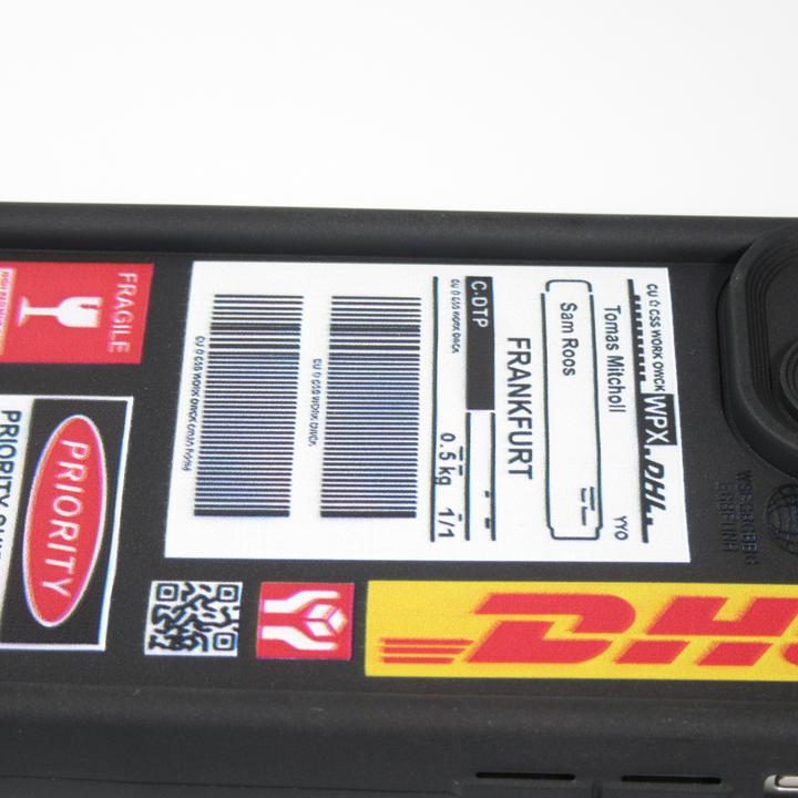 Image du produit PhoneLook Coque Gel souple DHL Frankfurt avec bords renforcés (Apple iPhone 14 Pro)