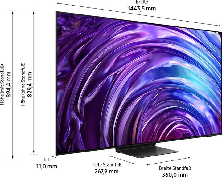 Immagine prodotto Samsung GQ65S95DAT (65", S95D, OLED, 4K, 2024)