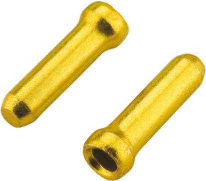 Jagwire BOT117-CO Cable Tips, Brake or Shift, gold (500pcs)