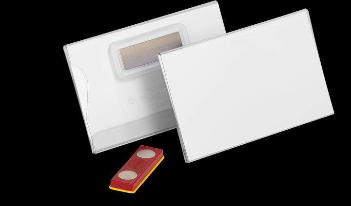 Image du produit Durable Badge en plastique rigide avec aimant anti-rotation