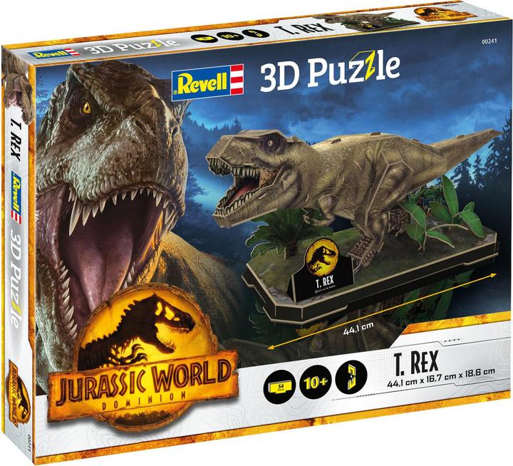Actual product image Revell 3D Puzzle Jurassic World - T-Rex (54 pieces)