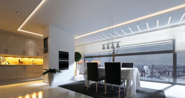 Produktbild Kanlux LED-Streifen STRIP L120 CCT 1m = 16W 33317 (Warmweiss, Tageslicht, Weiss, 500 cm, Indoor)