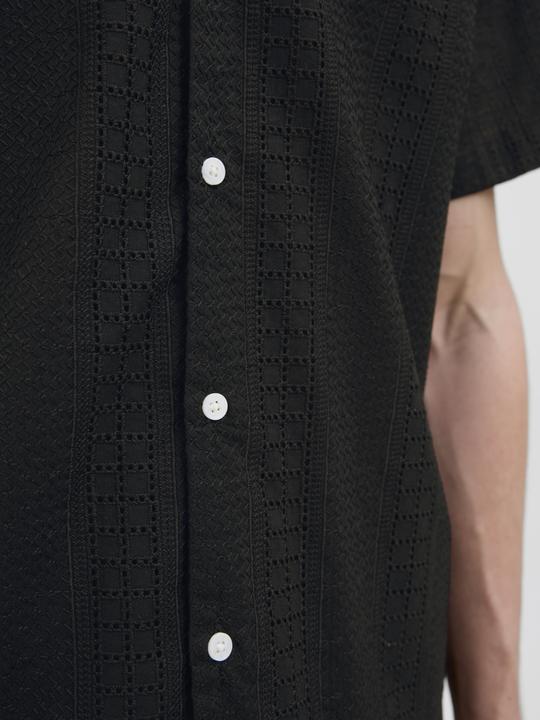 Actual product image Jack & Jones Jorsummer Luke Anglaise Resort Shirt Ss (M)