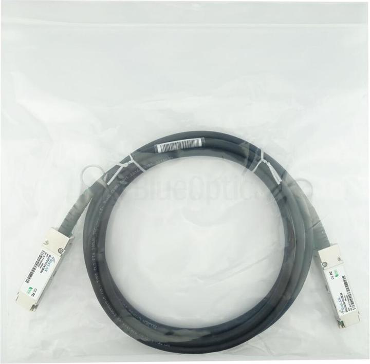 Actual product image BlueLAN MikroTik Q+DA0001 Compatible DAC QSFP SC252501K1M30