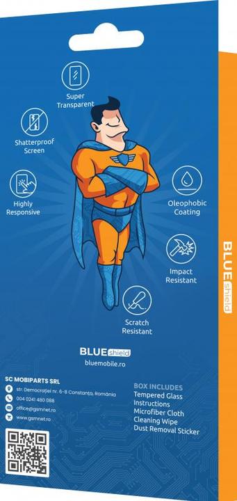 Actual product image Tanius Front Cover Clear Screen Protector Blue Shield for Redmi Note 12 4G / Note 12 Pro / Note 12 Pro+ / N (Xiaomi Redmi Note 12 Pro 5G, Xiaomi Redmi Note 12, Xiaomi Redmi Note 12 Pro+)